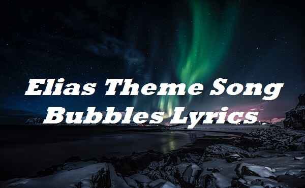 bubble bubble bubble song