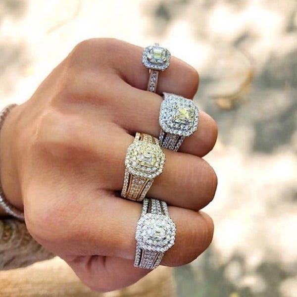 how to make your engagement ring sparkle