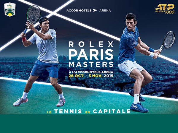 tennis rolex masters paris