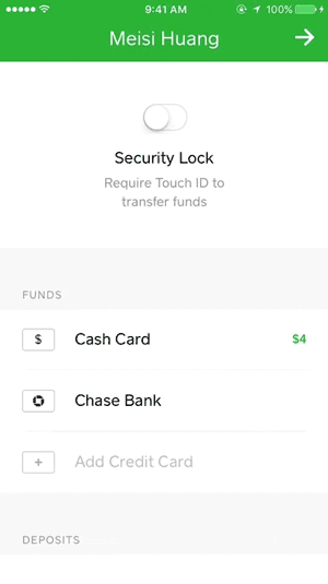 8 Great Details Of The Square Cash App By Meisi Huang Prototypr