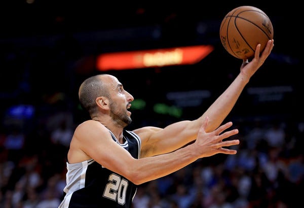 How Good Is/Was Manu Ginobili?. Every single year NBA players retire… | by  Dennis Dow | Medium