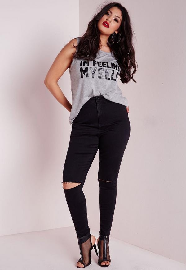 medium size girl fashion
