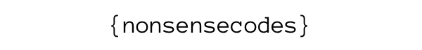 {nonsensecodes}