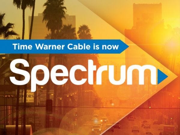 The Time Warner Cable Spectrum. In a blockbuster deal coming completely ...