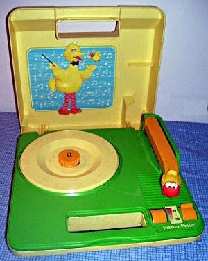 child's record player fisher price