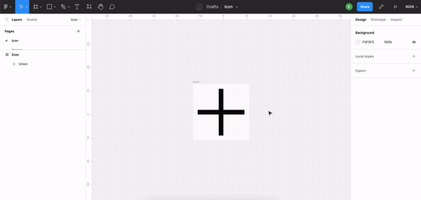 Flatten shapes
