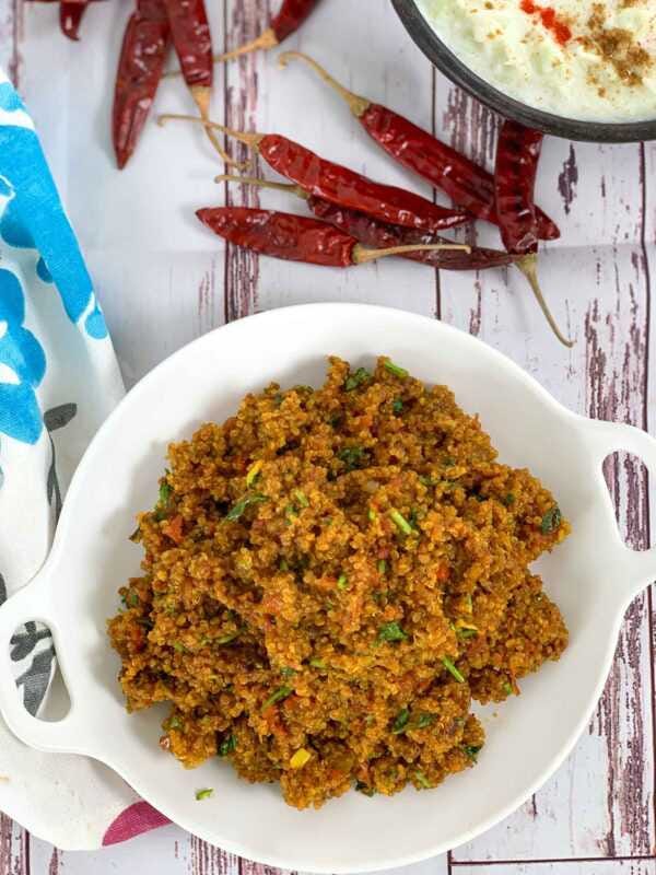 South Indian Tomato Quinoa Recipe by Food caste Medium