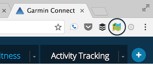 Send routes to Garmin directly from popular websites with dynamicWatch  Chrome Toolbar Button | by dynamicWatch | Medium