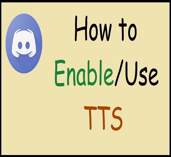 How To Enable Or Disable Tts In Discord By Roy M Medium