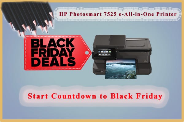 Best Black Friday Printer Deals-HP Photosmart 7525 | by hannah dylan