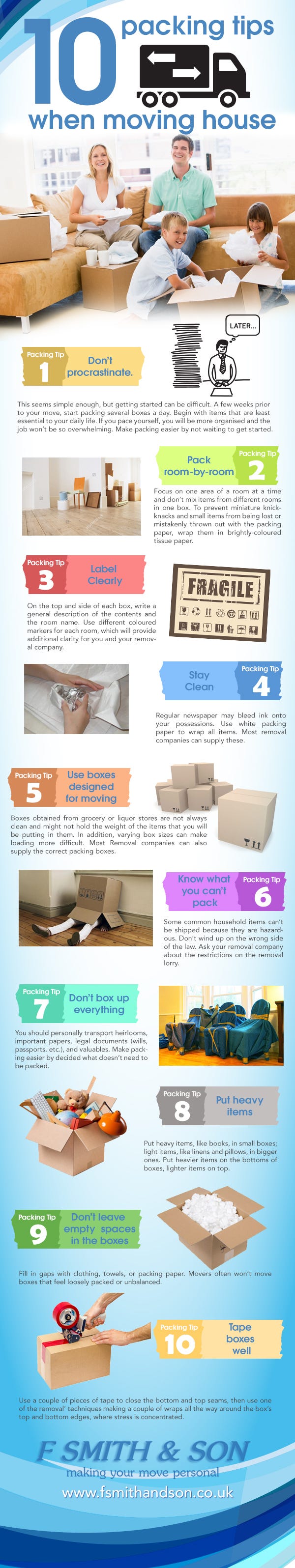 Packing Tips for Moving House ...