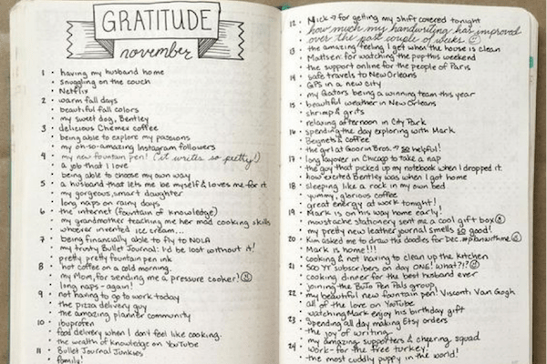 How To Write Gratitude Affirmation In Your Gratitude Journal By 