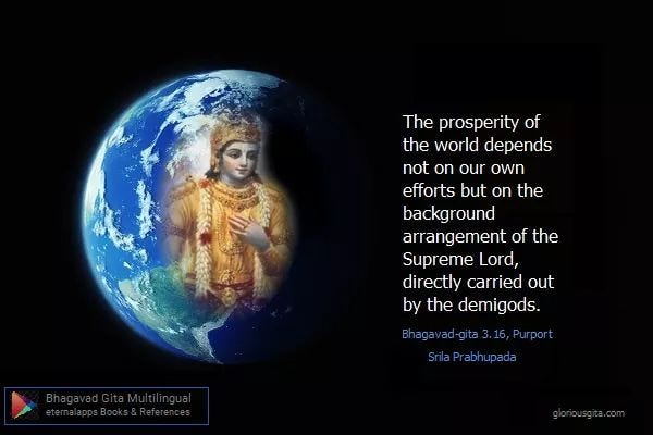  — Secret for the prosperity of the world. | by Bhagavad Gita Daily |  Medium