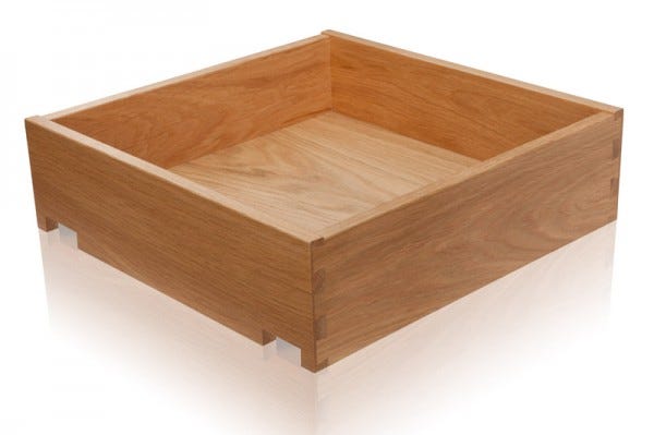 Standard Sized Oak Dovetail Drawers Classic Swift