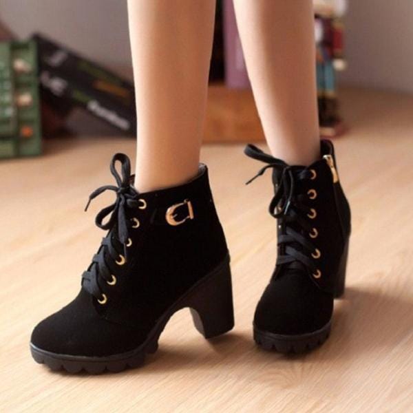 Ladies Shoe Boots | Stylish Shoes for Ladies | Ladies Black Shoes — Street  Style Stalk | by Street Style Stalk | Medium
