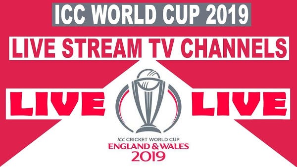 ICC World Cup 2019 Live Streaming \u0026 TV 