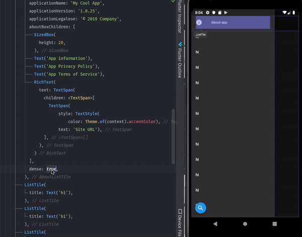 How To Create ‘About App’ in Flutter