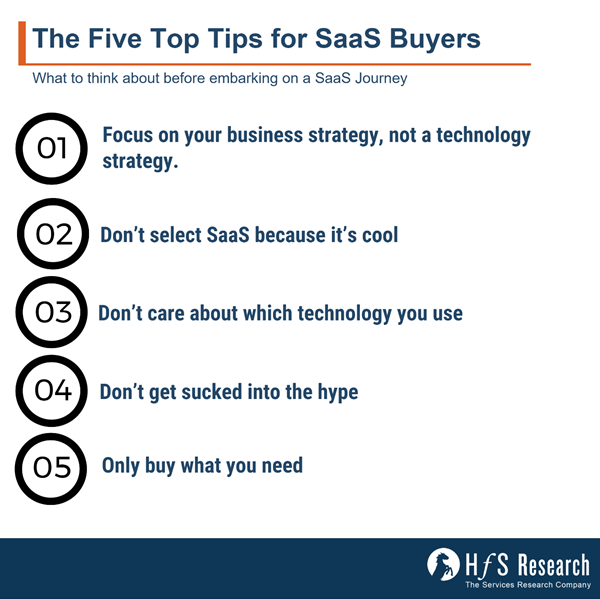 The Saas Buyers Guide Five Crucial Steps To Ensure You Get It Right By Hfs Research Medium