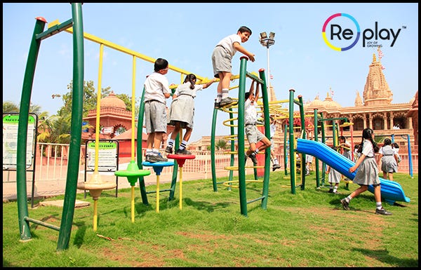 sensory outdoor play