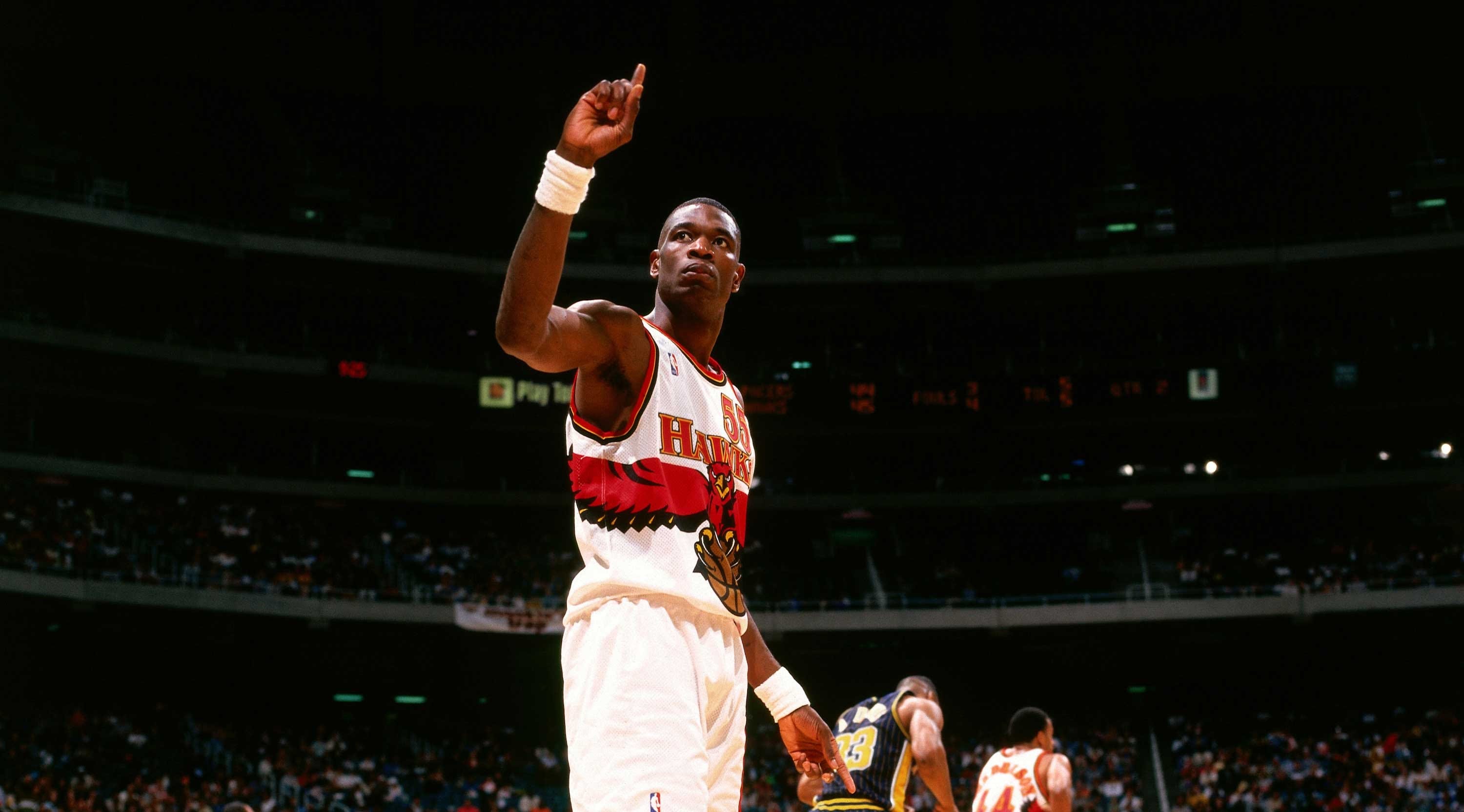 photo Atlanta Hawks Dikembe Mutombo Jersey hawks to retire congolese dikembe