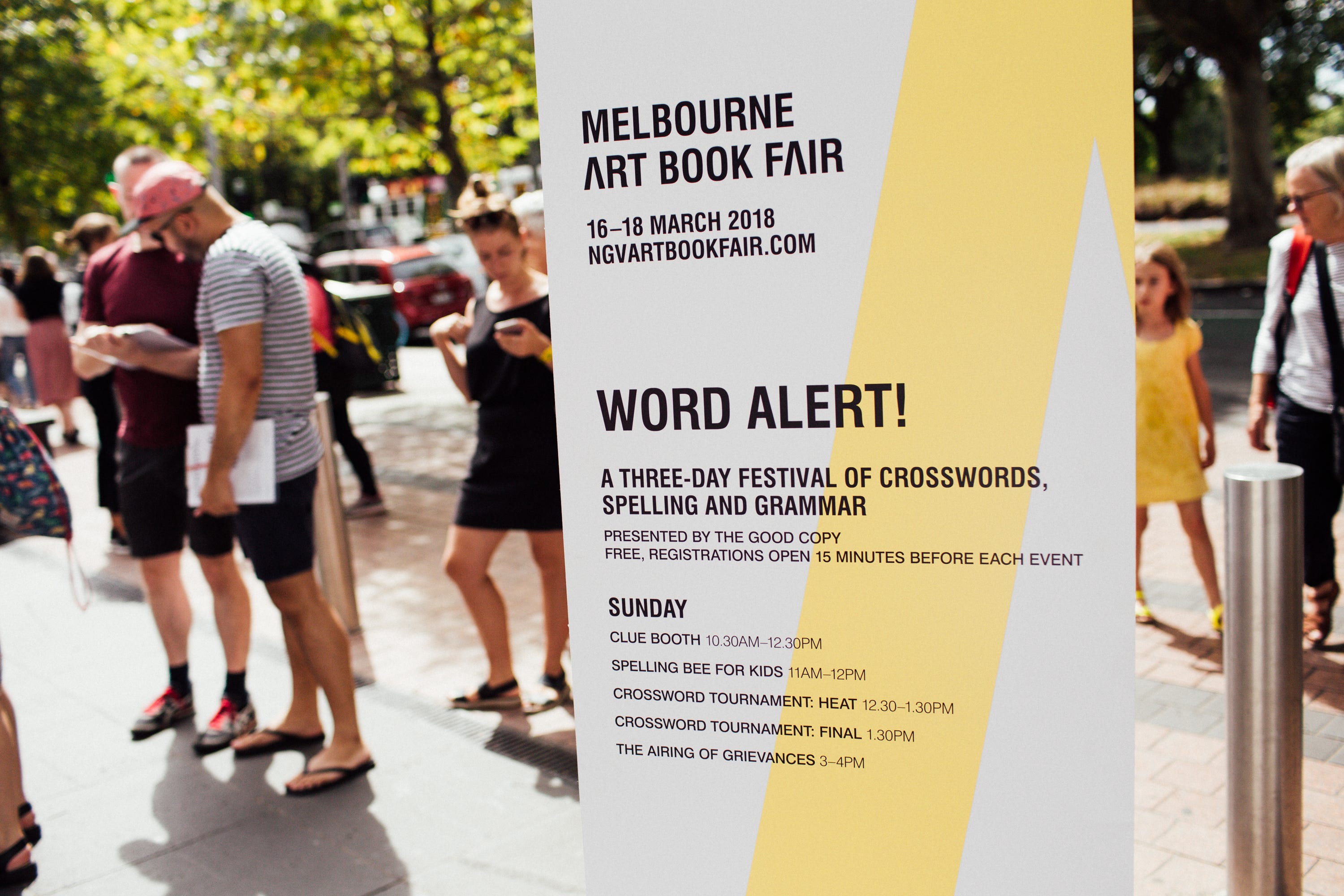 Word Alert At Melbourne Art Book Fair 2018 The Good Copy - 