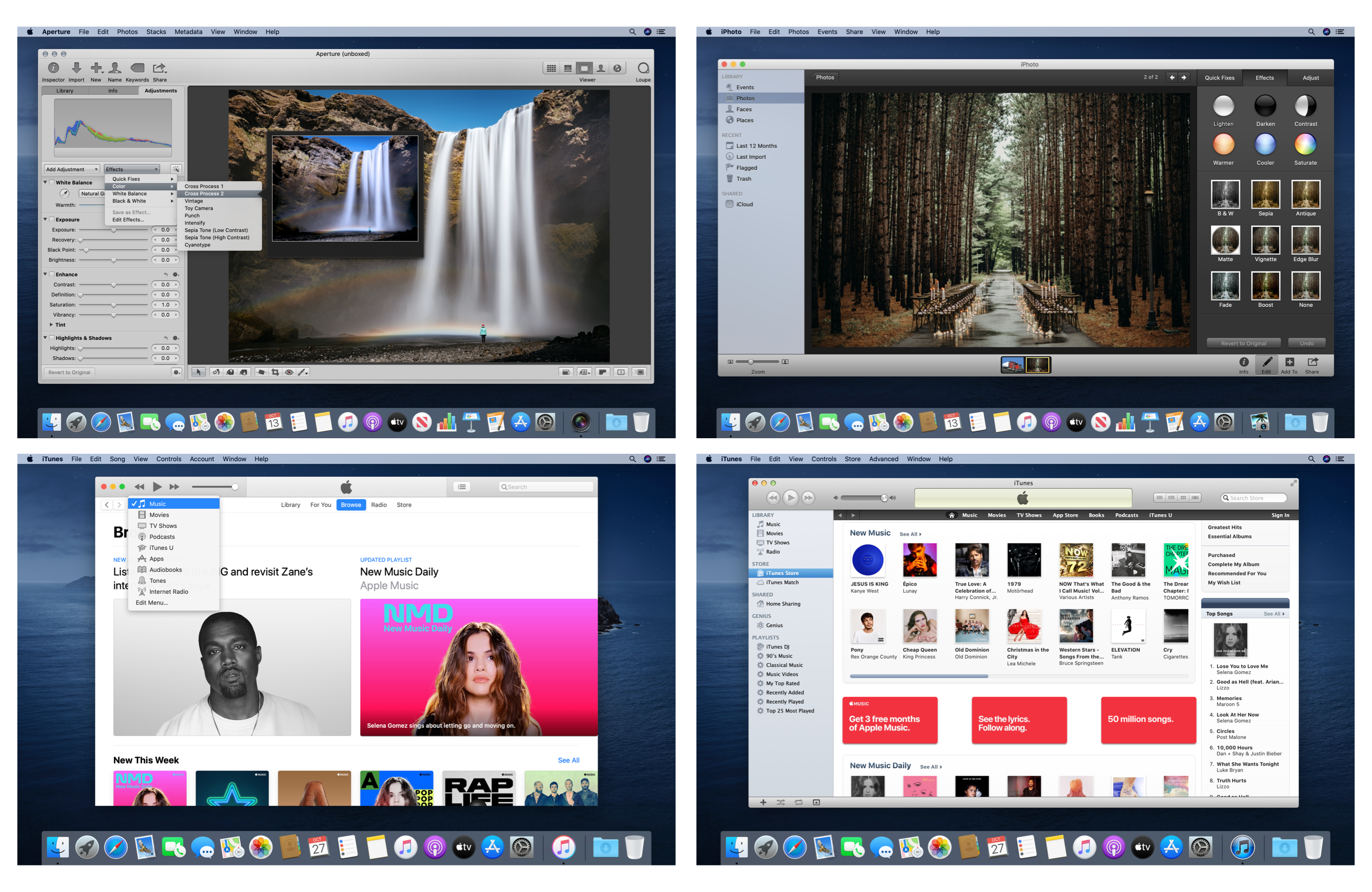 How to run Aperture, iPhoto, and iTunes on macOS Catalina