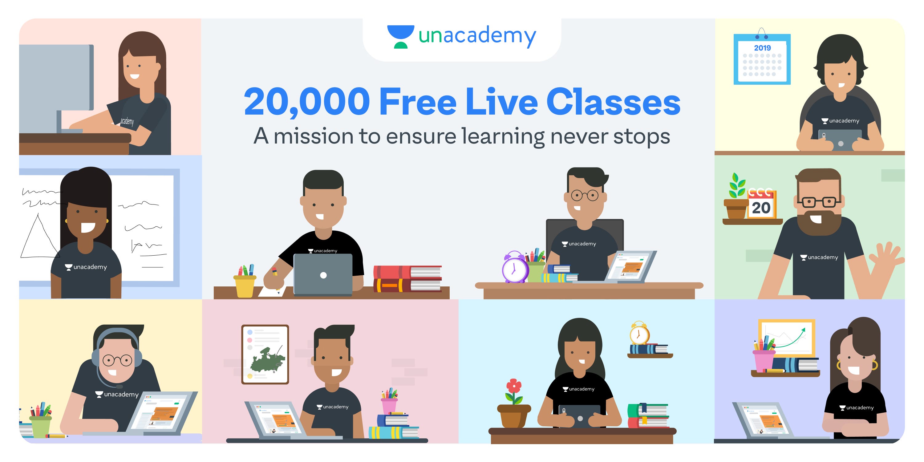 20,000 Free Live Classes : Stepping up in the face of the COVID-19 ...