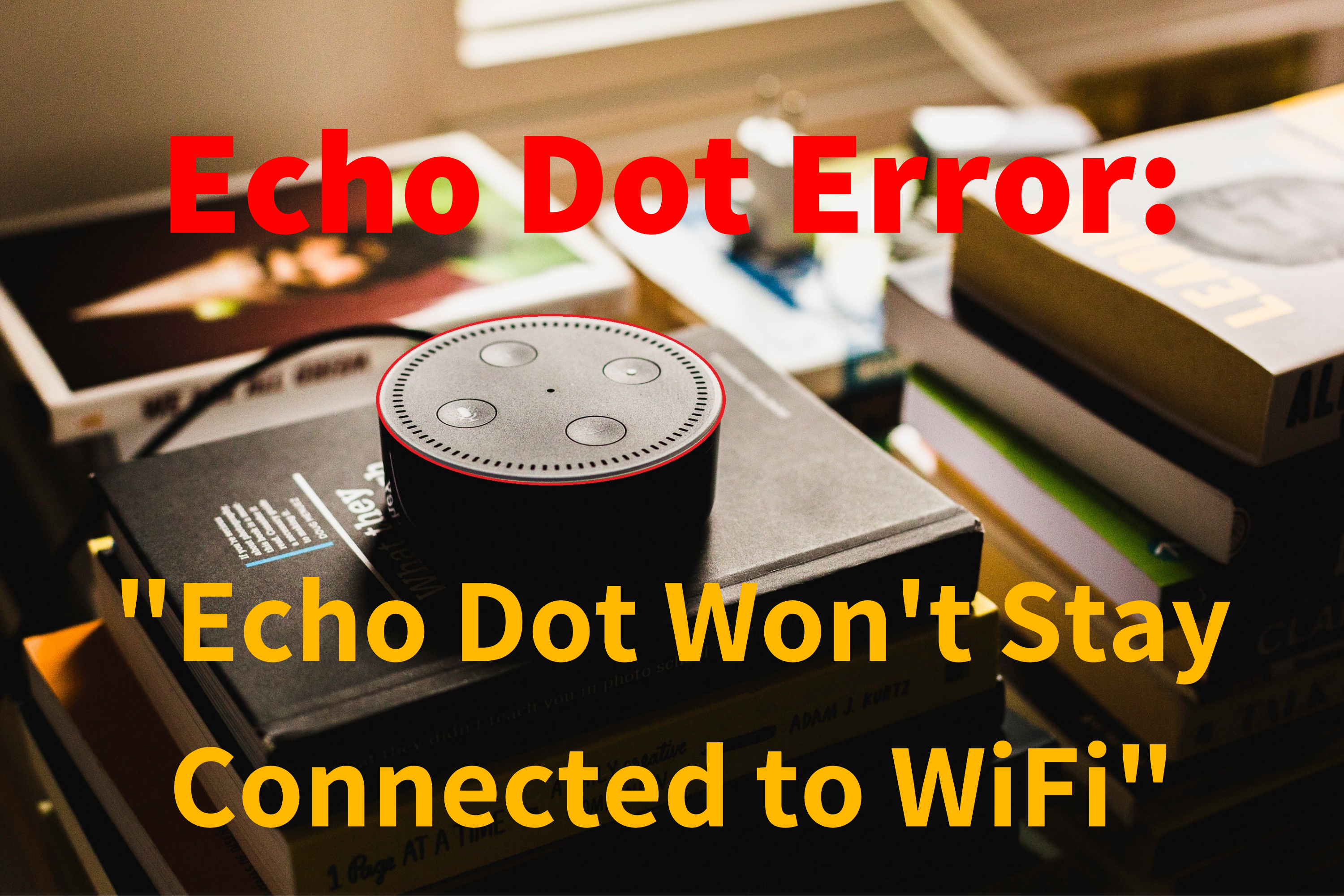 does the echo dot have to be connected to wifi