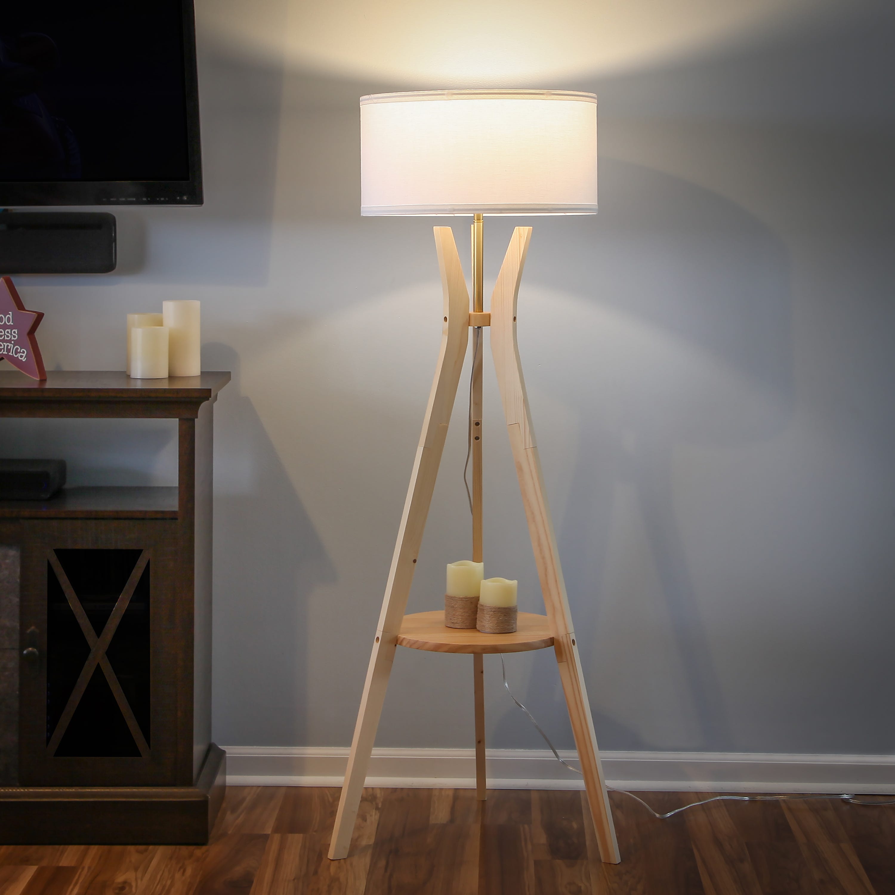 brightech charlotte led tripod floor lamp