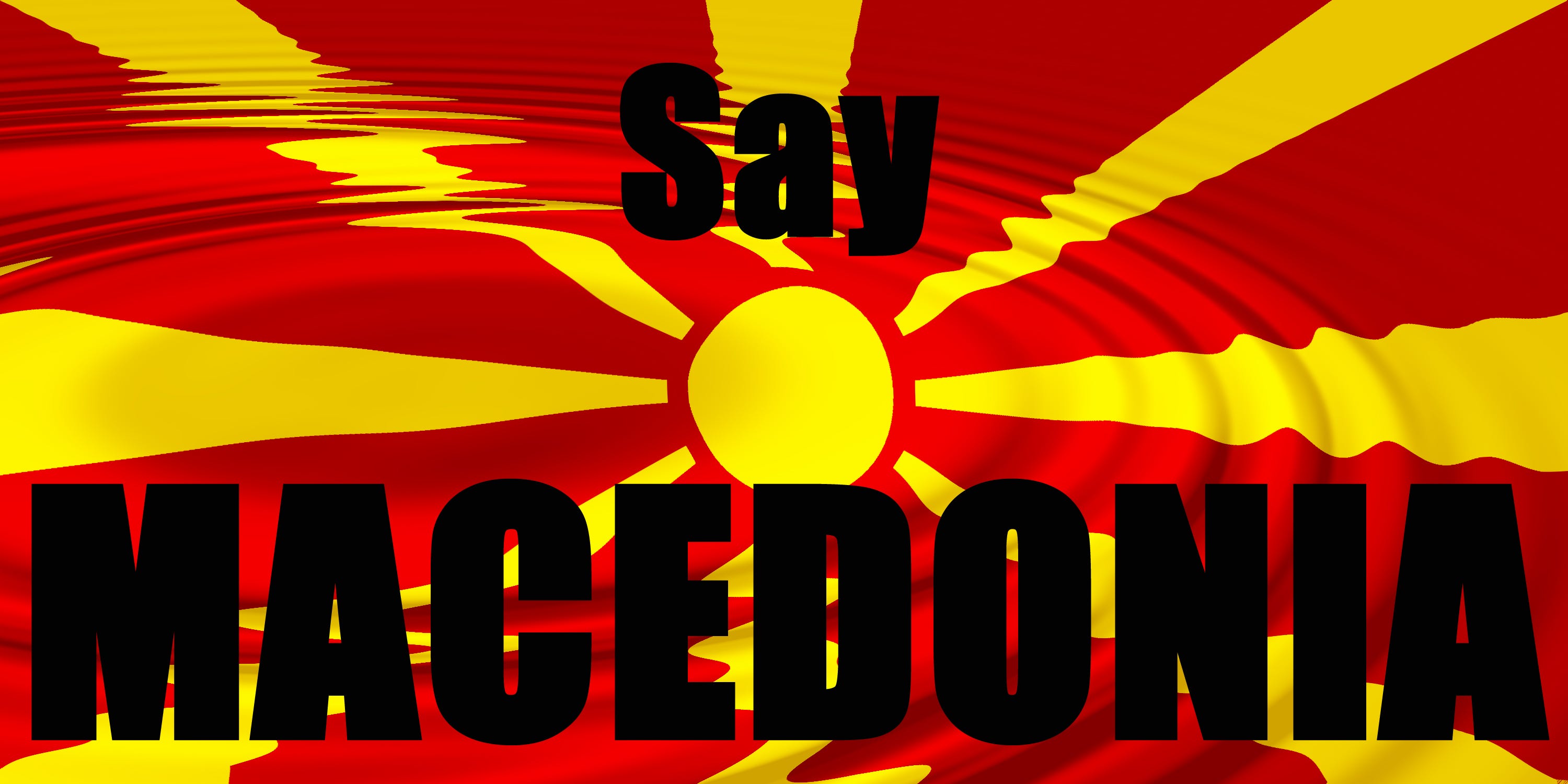 Thou shalt not say or write "Macedonian" or "Macedonia ...