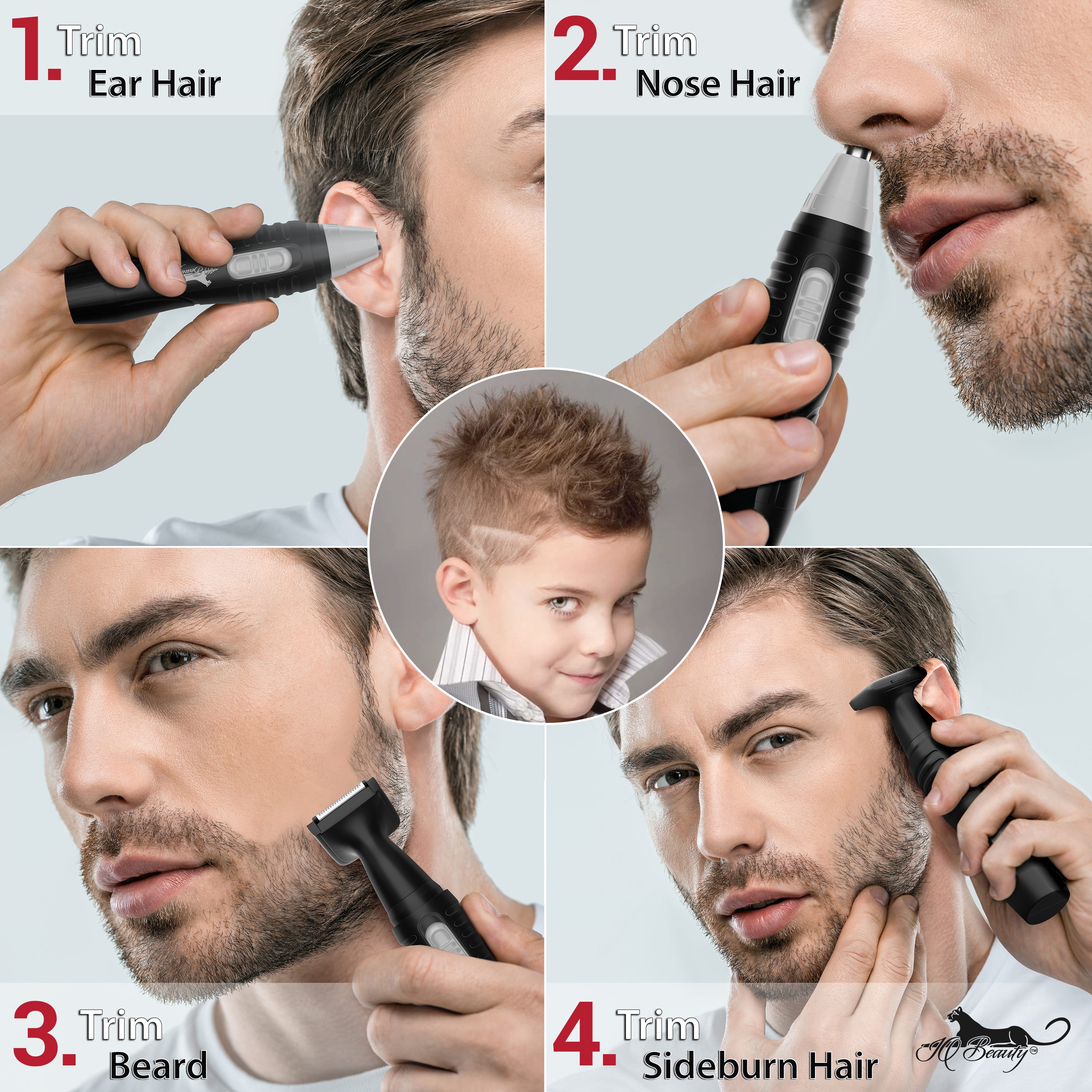 how to trim nose hair with trimmer