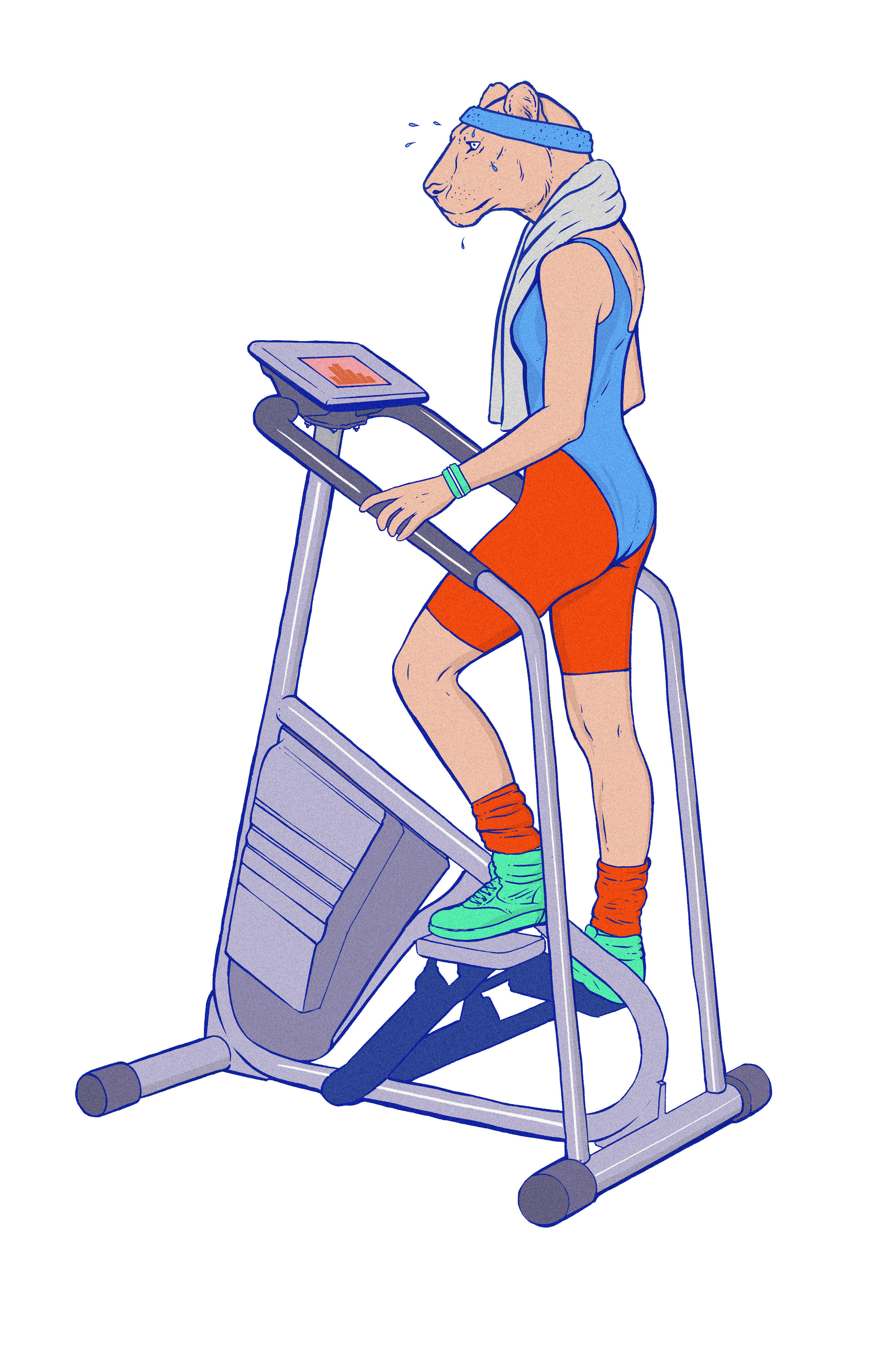 climb master exercise machine