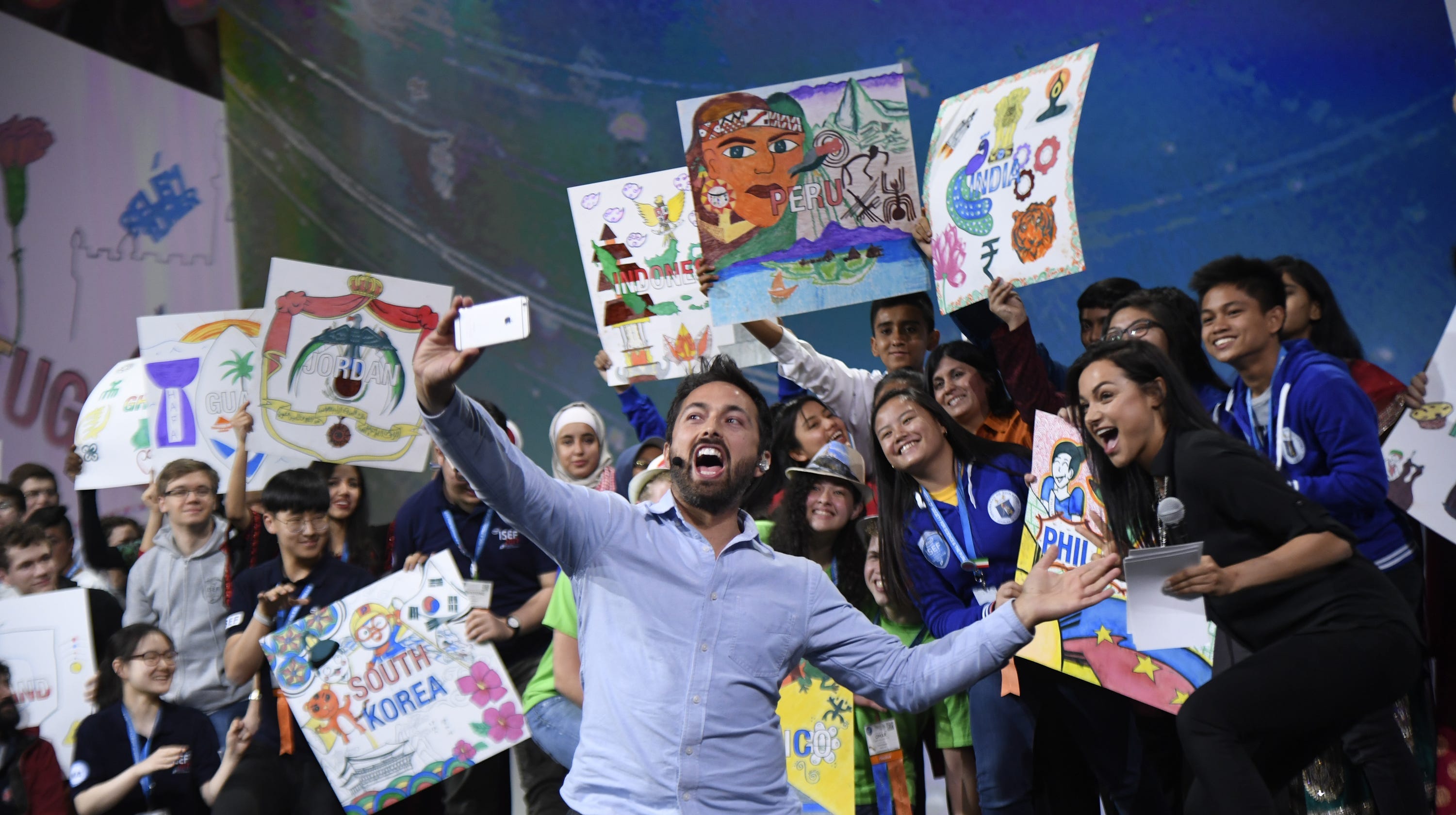 Opening ceremonies at ISEF 2019 Phoenix