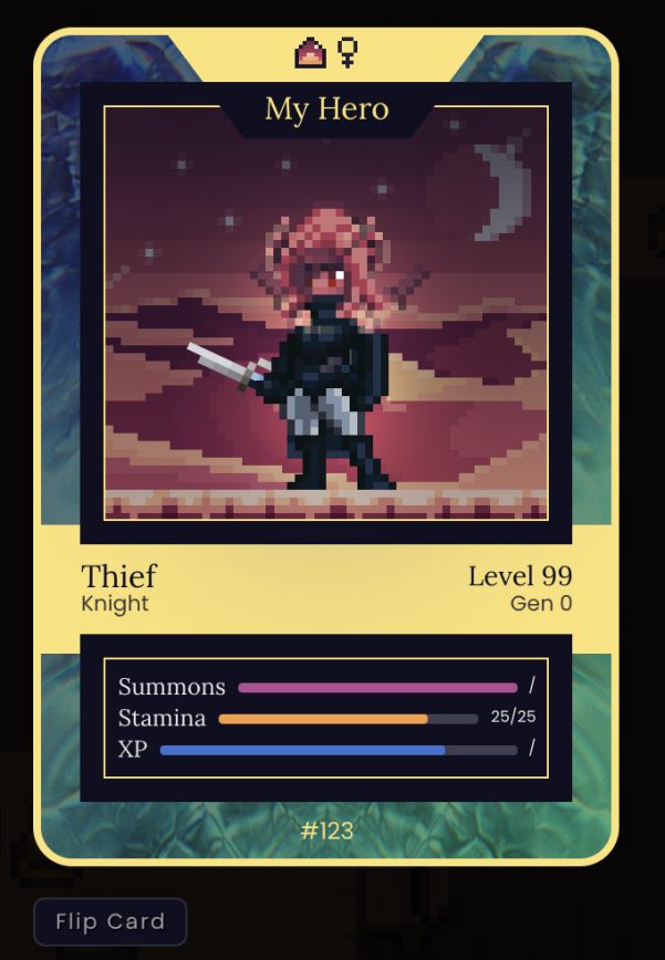 0 世代英雄人物非同質化代幤 Gen 0 Hero Nfts 細分 遊戲玩法 Gameplay 丶統計數據 Stats 等等 By Defi Kingdoms 中文 Medium