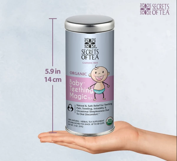 baby teething magic tea