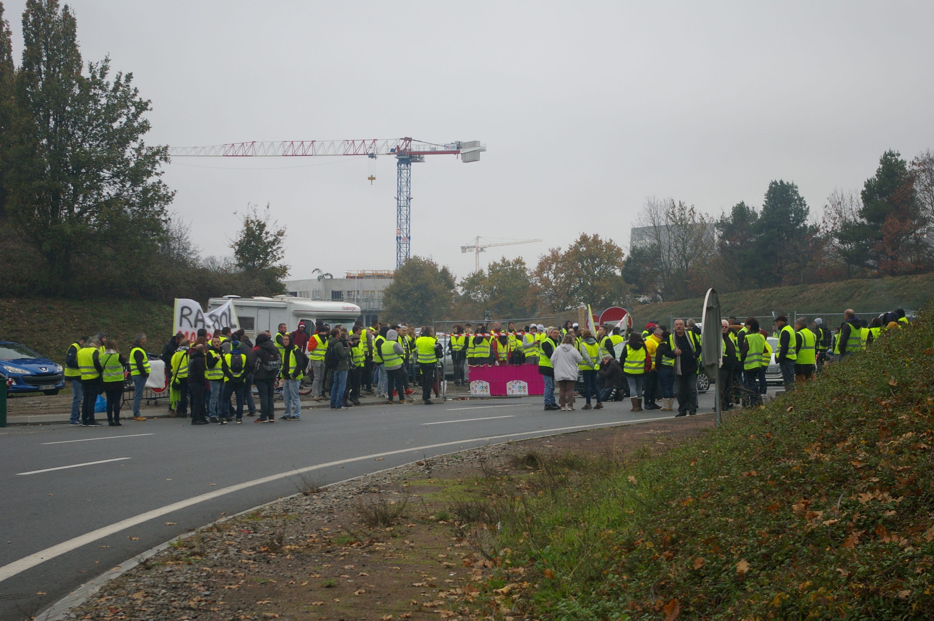 Manifestation 17 Novembre Gilet Jaune Nantes Gaëtan Faure