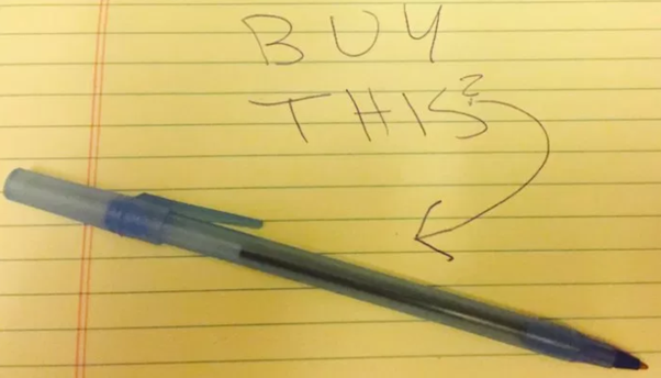 How to respond to “Sell me this pen” in an interview