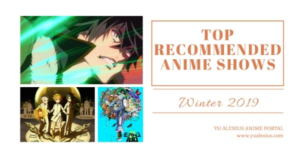Winter 2019 Anime Chart