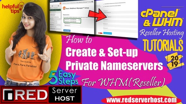 Steps To Create And Set Up Private Nameservers For Whm Reseller Images, Photos, Reviews