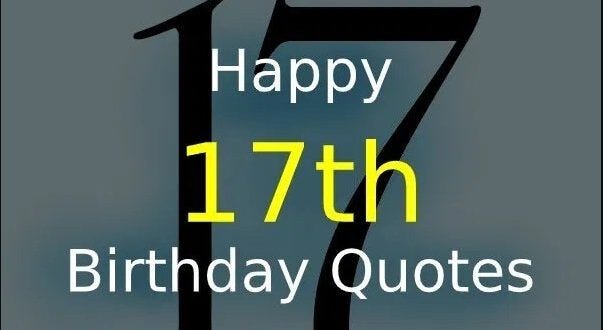 75 Happy 17th Birthday Quotes Wishes Greetings Happy Birthday Funny By Wishes Messages Cards Medium 75 Happy 17th Birthday Quotes Wishes Greetings Happy Birthday Funny By Wishes Messages Cards Medium