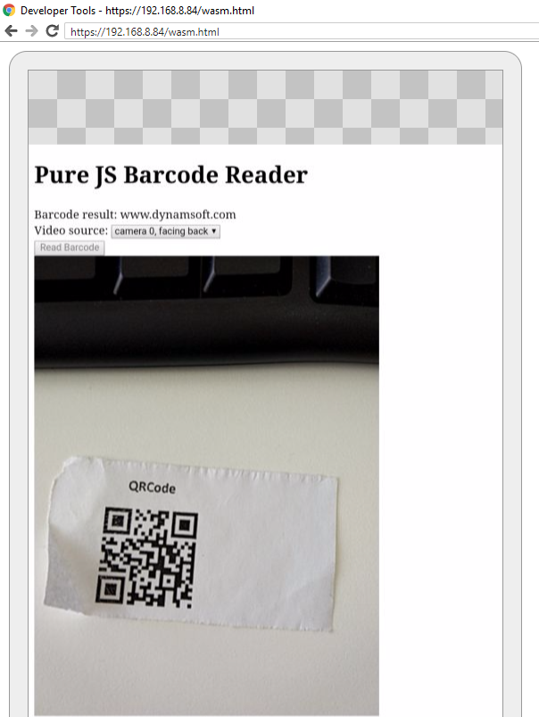 Building HTML5 Barcode Reader with Pure JavaScript SDK | by Xiao Ling |  Medium