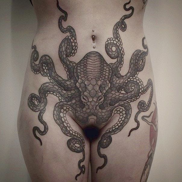 Sexy Temporary Tattoos After Shaving Pubic Hair Is Latest Trend In