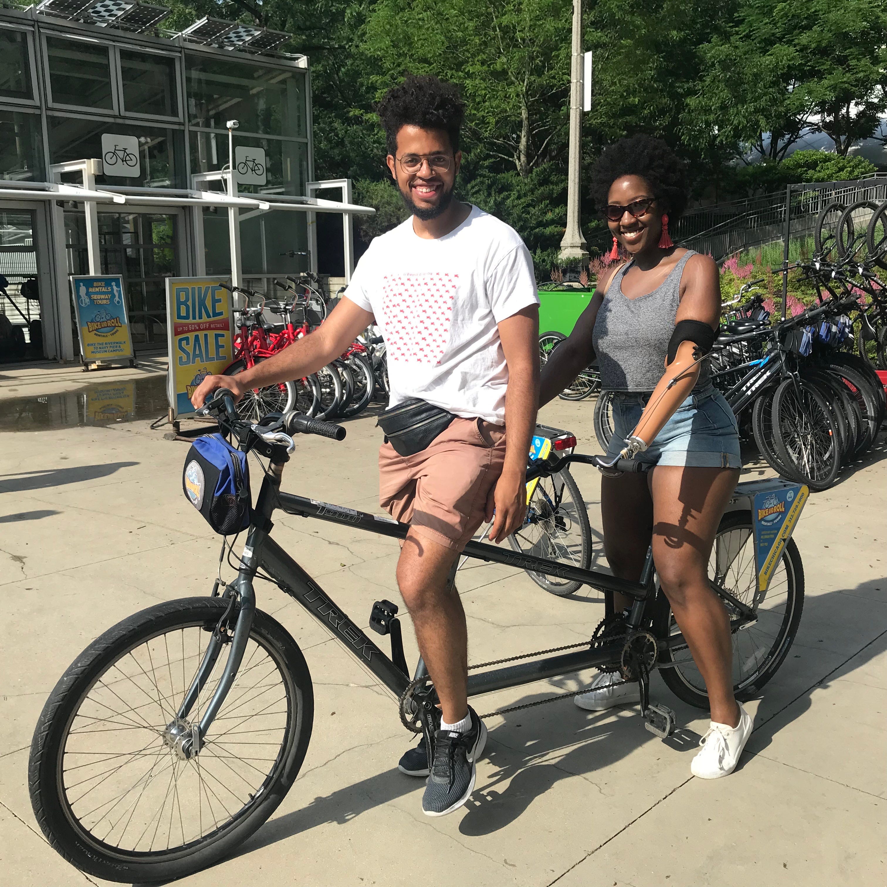 tandem bike handlebars