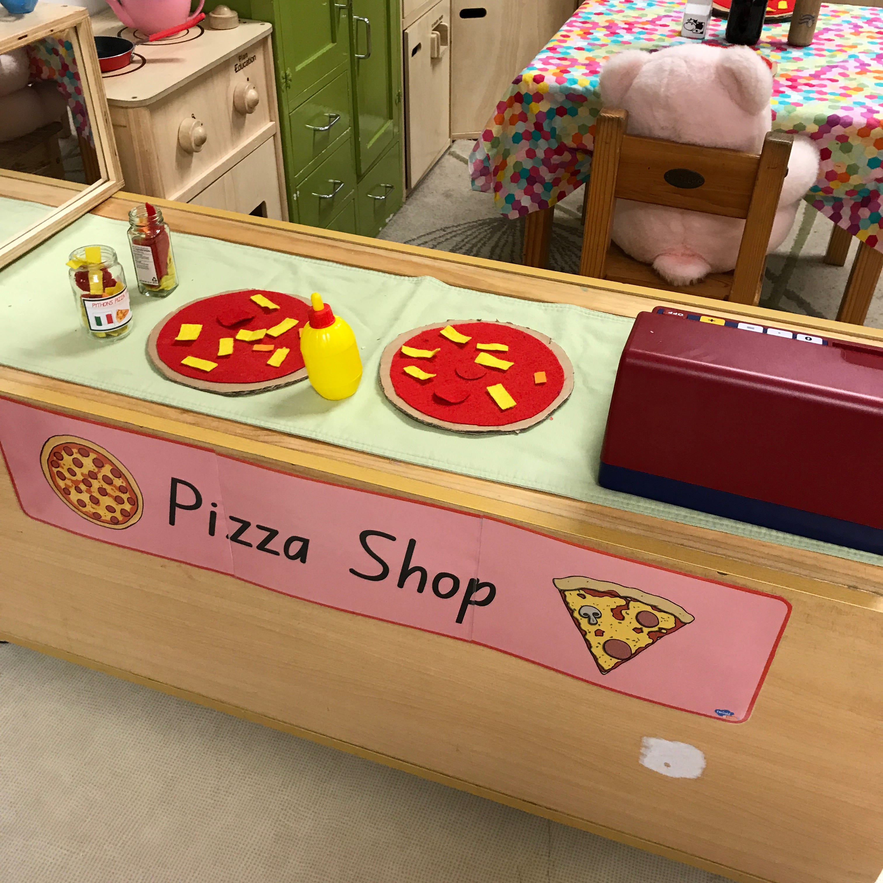 pretend play pizza