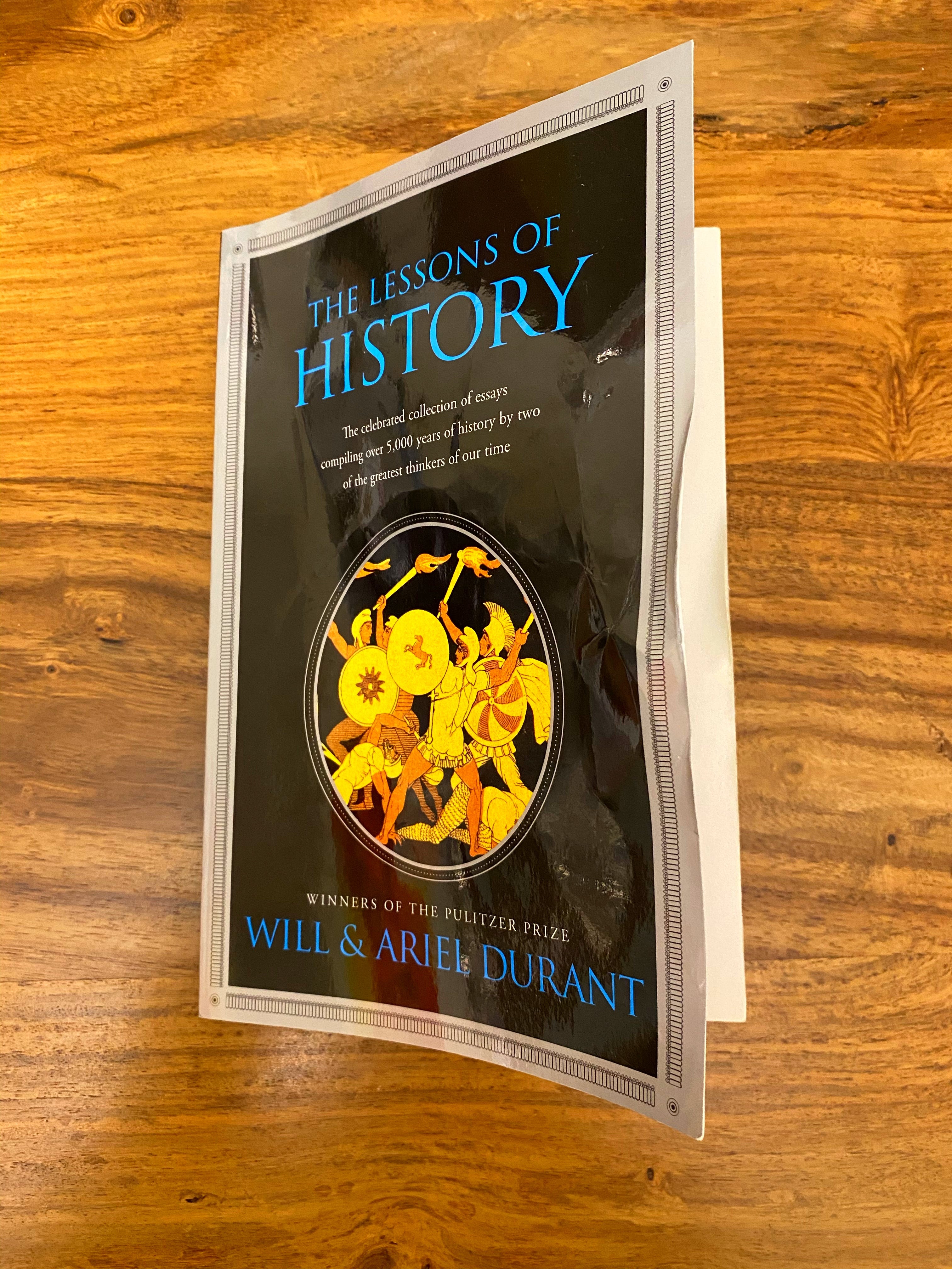 Book Review The Lessons Of History By Will Ariel Durant By Justin Zhuo Yan He Medium