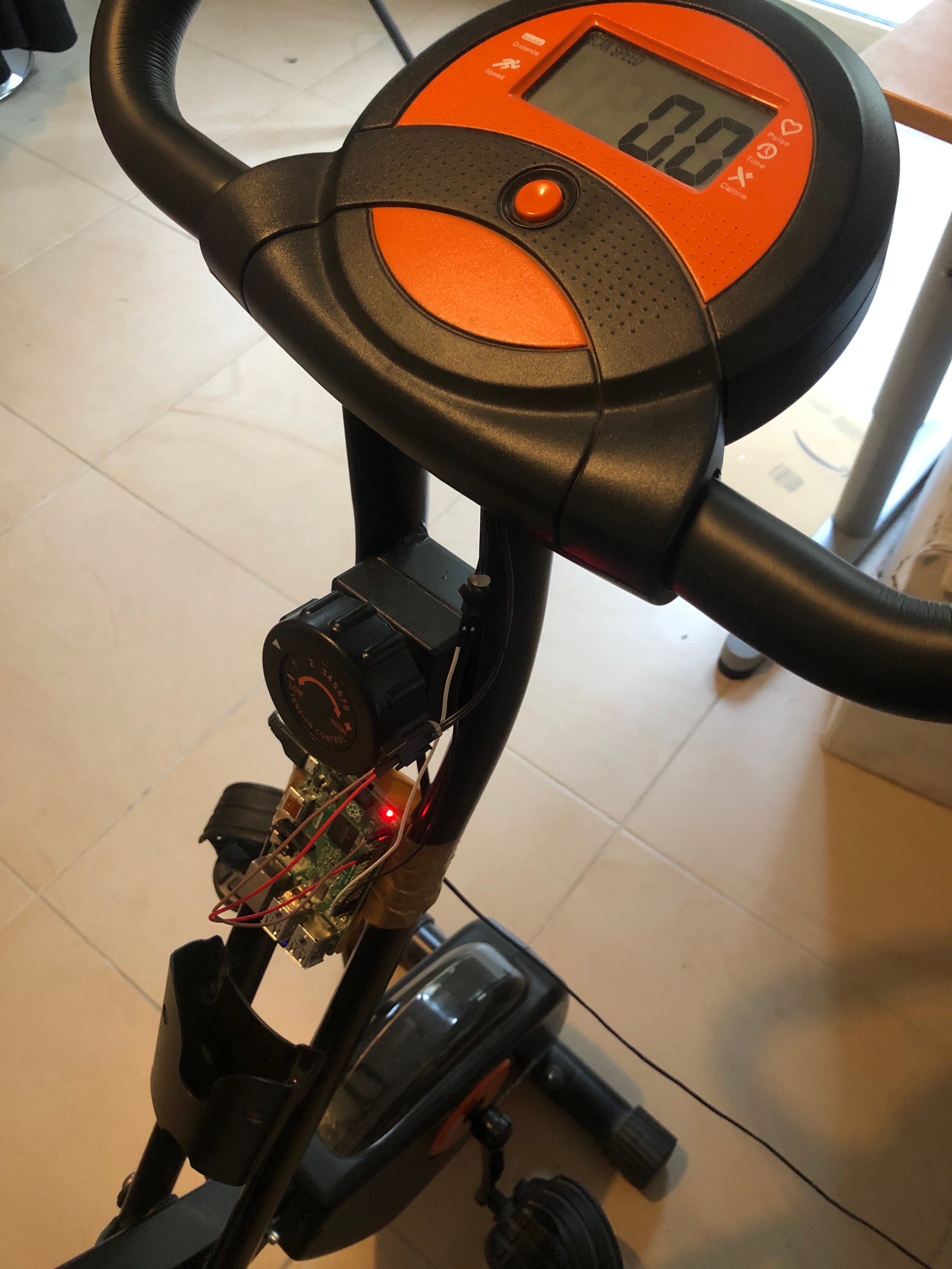raspberry pi bike speedometer