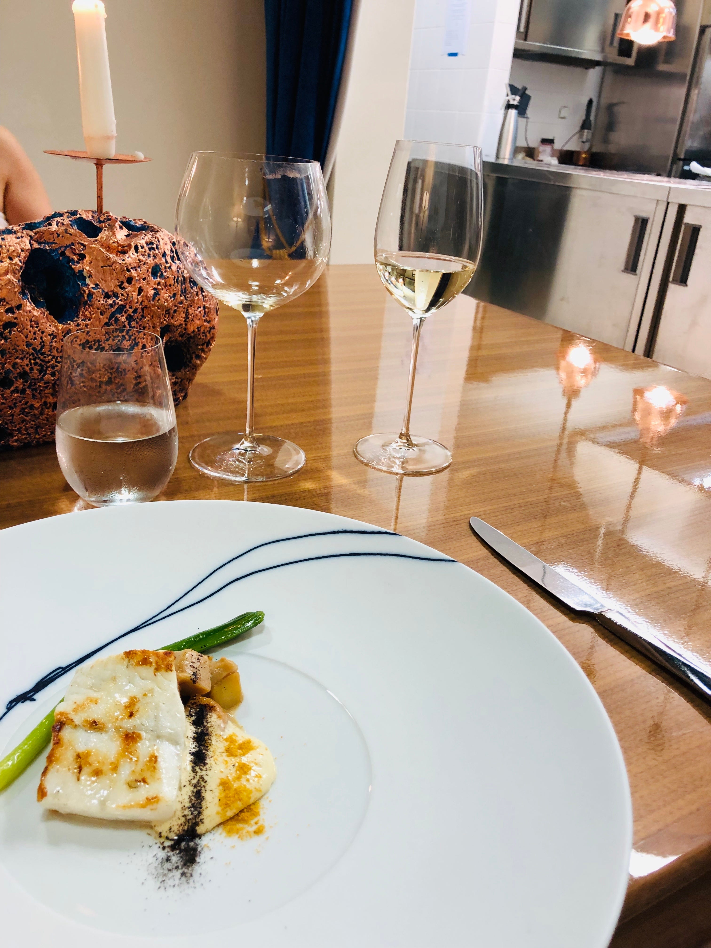 Chef Table at Wine Vault Restaurant — Rovinj, Croatia by Olive Huang