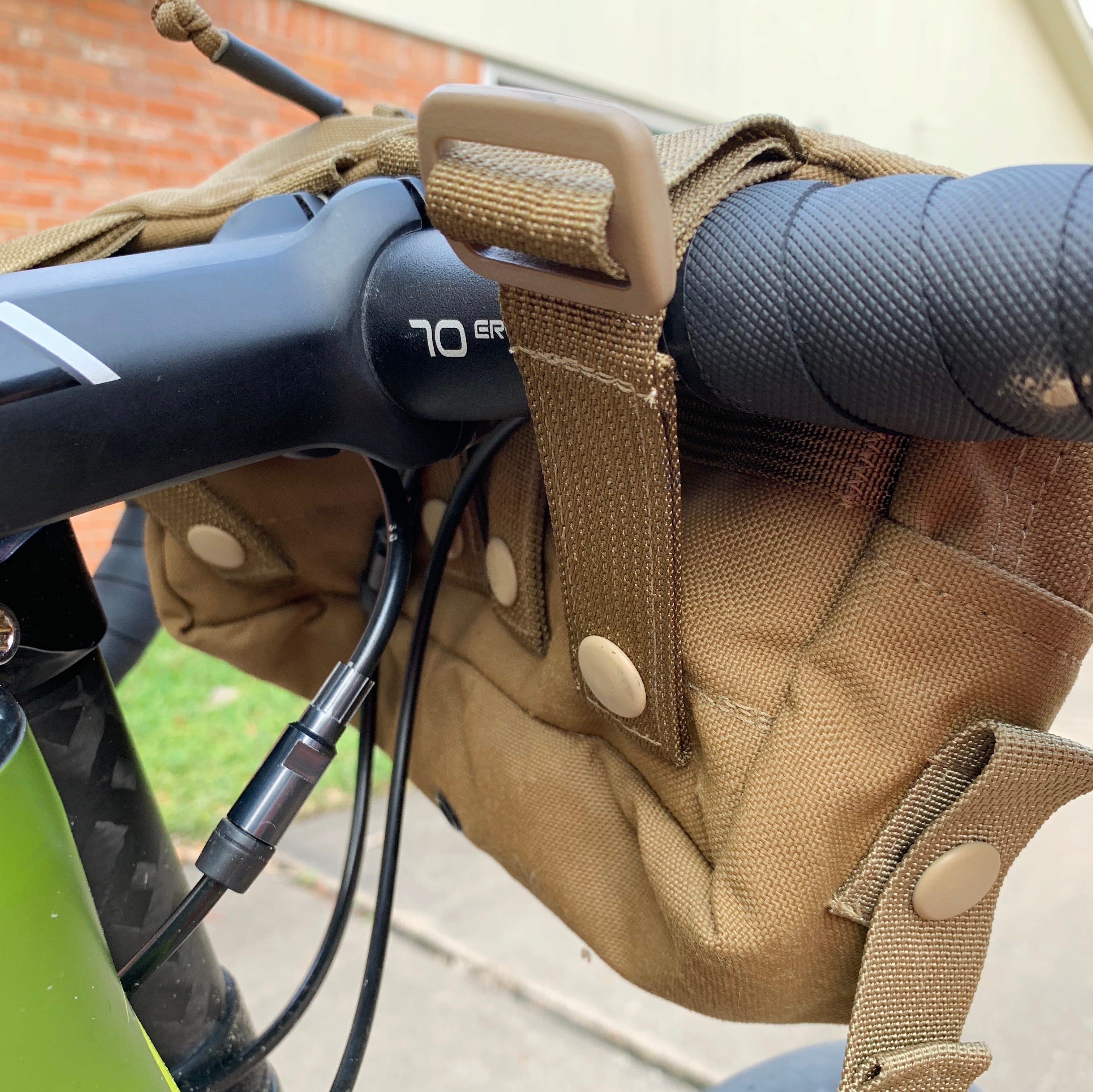 MOLLE pouch Bike Handlebar Bag Project Inkfish Medium