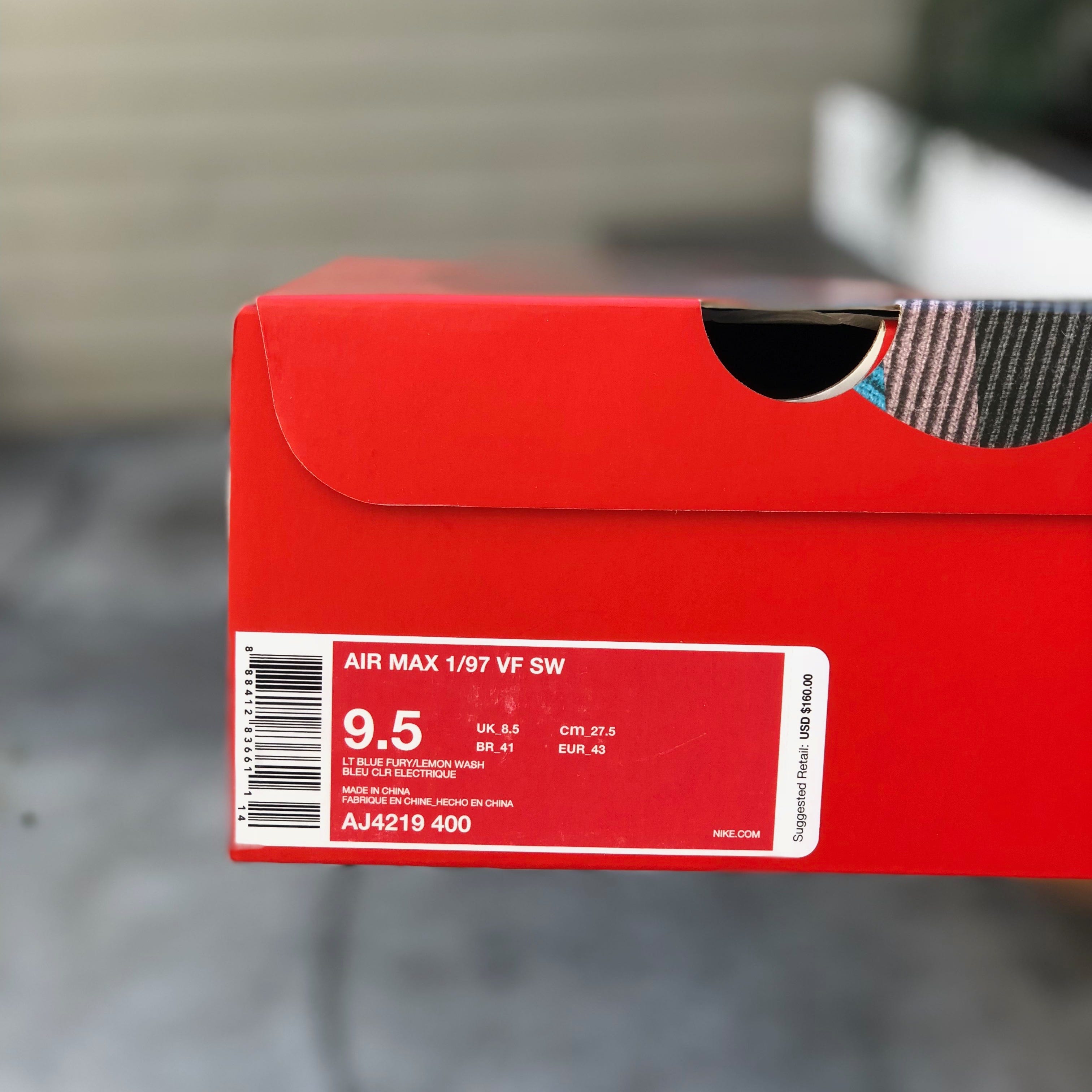 air max 9 shoe box