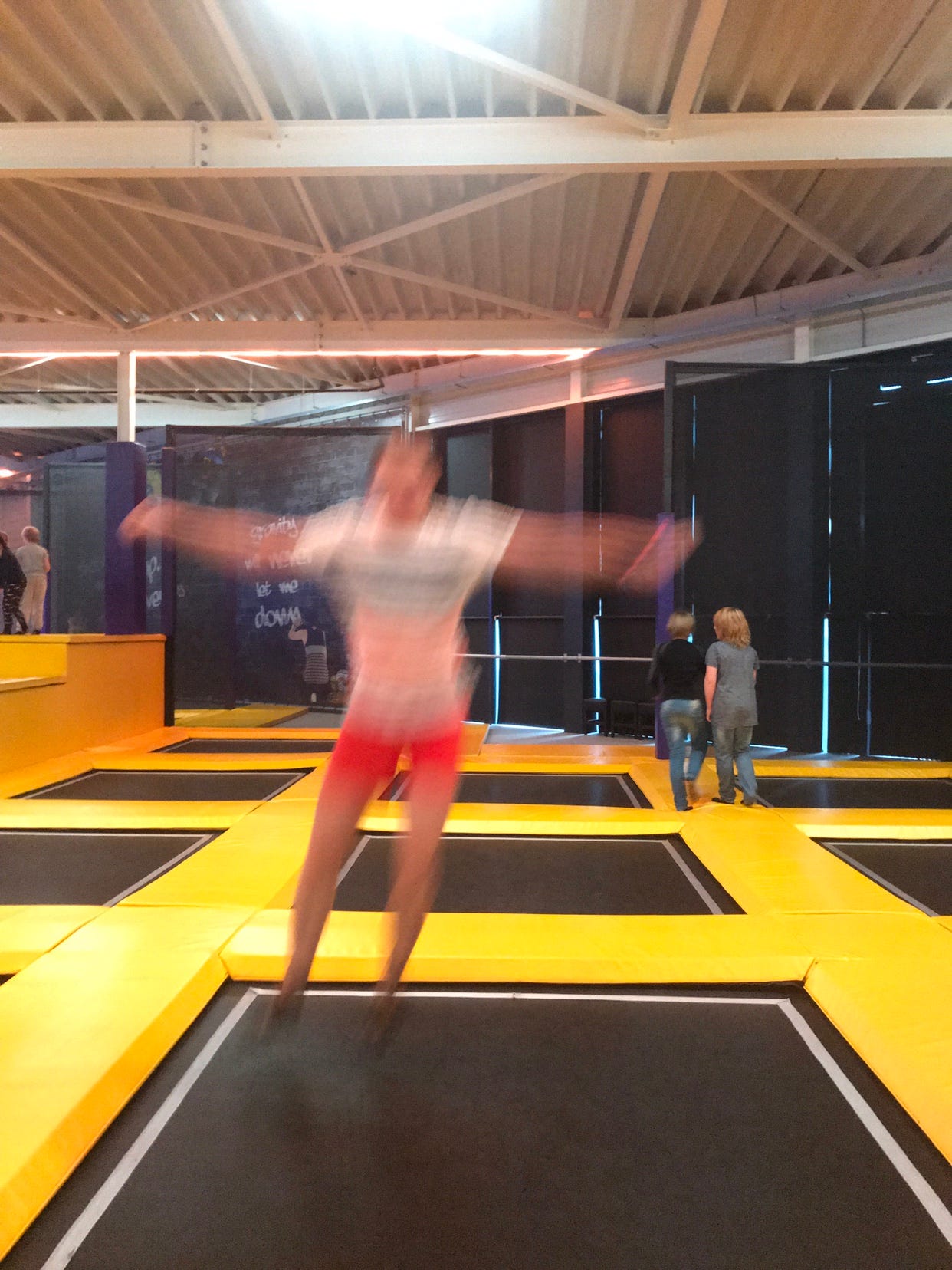 Trampoline experience. Today we went for jumping training to… | by Igor  Budasov | TravelBud | Medium